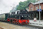 Foto SP_2002_07622: DR 99 4801-9 / Putbus / 06.07.2002