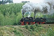 Foto SP_2003_10008: DR 99 5901-6 + DR 99 5902-4 / Drei Annen Hohne / 11.10.2003