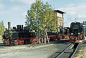 Foto SP_2003_10029: DR 99 5902-4 + DR 99 5901-6 + DR 99 7243-1 / Wernigerode / 11.10.2003