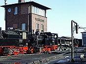 Foto SP_2003_10098: DR 99 5901 + 99 6101 / Wernigerode / 12.10.2003