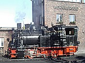 Foto SP_2003_10109: DR 99 6101 / Wernigerode / 12.10.2003