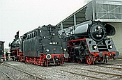 Foto SP_2005_10430: DB 042 018-2 + DR 01 519 / 03.10.2005 / Neustadt