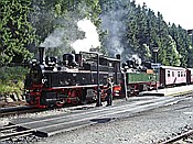 Foto SP_2007_09013: DR 99 5901 + DR 99 5902 / Schierke / 01.09.2007