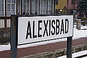 ID: 209: Bahnhofsschild / Alexisbad / 17.01.2009