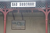 ID: 209: Bahnhofsschild / Bad Suderode / 17.01.2009