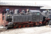 Foto SP_2009_04012: Erster Besuch nach Wiedereroeffnung / Weisseritztalbahn / April 2009