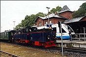 Foto SP_2009_06343: DR 99 4652 / Putbus / 07.06.2009