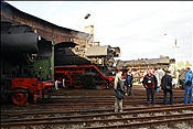 Foto SP_2012_09601: DR 52 8184-5, DR 44 1486-8 und DR 41 1231-4 / Stassfurt / 28.09.2012