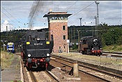 Foto SP_2012_09697: DR 52 8177-9 und DR 95 1027-2 / Blankenburg / 29.09.2012