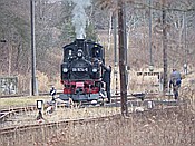 Foto SP_2013_12507: DR 99 1574-5 / Oschatz - Mügeln - Glossen / 28.12.2013