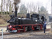 Foto SP_2013_12511: DR 99 1574-5 / Oschatz - Mügeln - Glossen / 28.12.2013