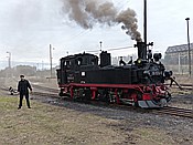 Foto SP_2013_12515: DR 99 1574-5 / Oschatz - Mügeln - Glossen / 28.12.2013