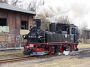 Foto SP_2013_12521: DR 99 1574-5 / Oschatz - Mügeln - Glossen / 28.12.2013