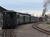 Foto SP_2013_12523: DR 99 1574-5 / Oschatz - Mügeln - Glossen / 28.12.2013