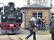 Foto SP_2013_12548: DR 99 1574-5 / Oschatz - Mügeln - Glossen / 28.12.2013