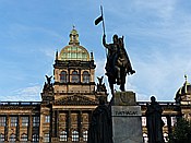 Foto SP_2014_07504: Wenzelsdenkmal / Prag / 15.07.2014