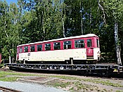 Foto SP_2014_07613: Schmalspurwagen / Luzna u Rakovnika / 20.07.2014
