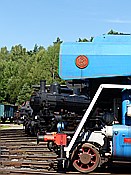 Foto SP_2014_07652: Lok 477.043 + 354.7152 / Luzna u Rakovnika / 20.07.2014