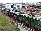 Foto SP_2015_04207: 19 017 + E 77 10 / Dresden / 17.04.2015