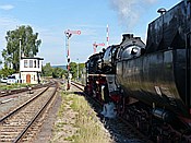 Foto SP_2015_09366: DR 52 8168-8 + DR 41 1144-9 / Immelborn / 12.09.2015