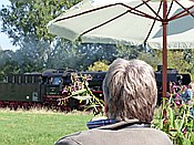 Foto SP_2015_09485: DR 41 1144-9 + DR 52 8168-8 / Neuhof / 12.09.2015