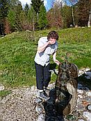 Foto SP_2016_05224: Isarstausee + Huettelbachklamm Rundgang / Kruen / 07.05.2016