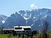 Foto SP_2016_05248: Wanderung / Mittenwald - Kruen / 08.05.2016