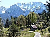 Foto SP_2016_05249: Wanderung / Mittenwald - Kruen / 08.05.2016