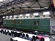Foto SP_2016_09248: Bahnpostwagen Post3-a/12,5 / Augsburg / 04.09.2016