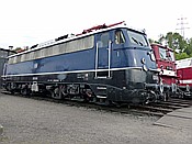 Foto SP_2017_05116: DB E 10 348 + DR 211 030-2 / Bochum-Dahlhausen / 01.05.2017