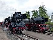 Foto SP_2017_05143: DB 41 096 + DR 41 1150-6 / Bochum-Dahlhausen / 01.05.2017