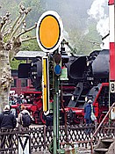 Foto SP_2017_05146: DB 001 180-9 + DR 01 0509-8 / Bochum-Dahlhausen / 01.05.2017