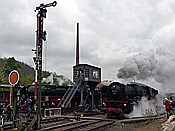 Foto SP_2017_05147: DB 001 180-9 + DR 01 0509-8 / Bochum-Dahlhausen / 01.05.2017