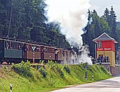 Foto SP_2017_07553: DR 539 + DR 99 555 / Kipsdorf / 15.07.2017