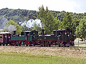 Foto SP_2017_07574: DR 99 539 + DR 99 555 / Obercarsdorf / 15.07.2017
