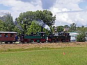 Foto SP_2017_07583: DR 99 539 + DR 99 555 / Obercarsdorf / 15.07.2017