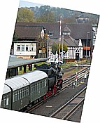 Foto SP_2017_10409: DR DR 52 1360-8 / Bad Salzungen / 27.10.2017