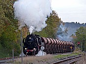 Foto SP_2017_10549: DR 52 1360-8 + DR 41 1144-9 / Marksuhl / 27.10.2017