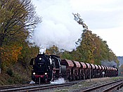Foto SP_2017_10554: DR 52 1360-8 + DR 41 1144-9 / Marksuhl / 27.10.2017