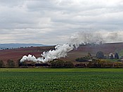 Foto SP_2017_10827: DR 52 8079-7 + DR 52 1360-8 / Oberrohn / 28.10.2017
