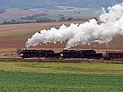 Foto SP_2017_10835: DR 52 8079-7 + DR 52 1360-8 / Oberrohn / 28.10.2017