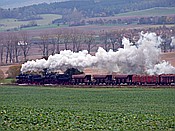 Foto SP_2017_10852: DR 52 8079-7 + DR 52 1360-8 / Oberrohn / 28.10.2017