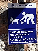Foto SP_2018_05510: Hinweisschild / Port de Soller / 13.05.2018