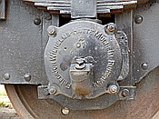 Foto SP_2018_08410: Achslagerdeckel / Weimar / 05.08.2018