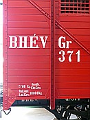 Foto SP_2018_08522: Gueterwagen Gr 371 / Szendentre / 19.08.2018
