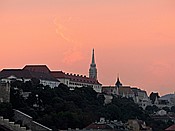 ID: 209: Abendrot / Budapest / 23.08.2018