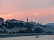 ID: 209: Abendrot / Budapest / 23.08.2018