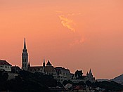 ID: 209: Abendrot / Budapest / 23.08.2018