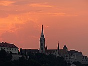 ID: 209: Abendrot / Budapest / 23.08.2018