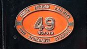 ID: 209: Lokschild SAR 49 / Setsoto / 08.04.2023